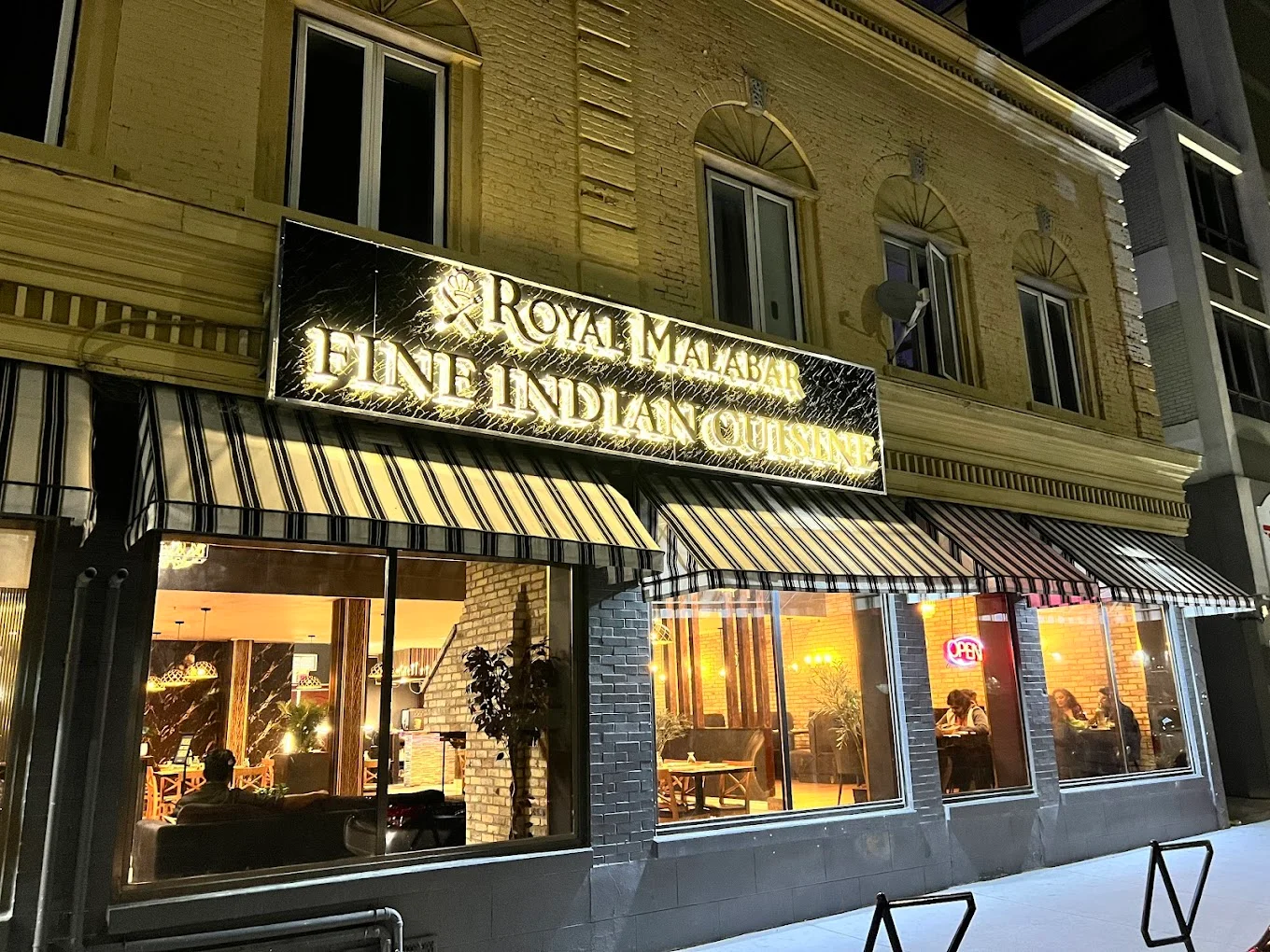 My Village Indian restaurant exterior at 2211 McPhillips St Garden City Winnipeg Manitoba